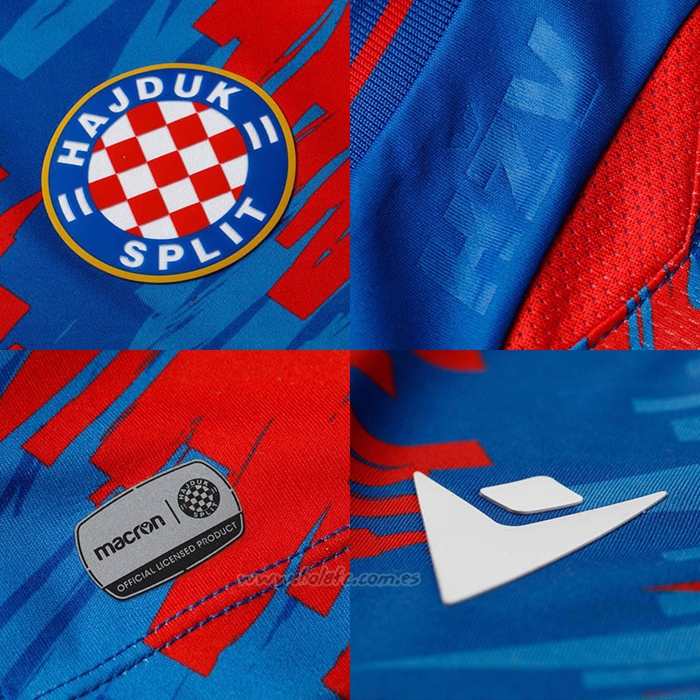 Camiseta Hajduk Split Segunda 2021-2022 Tailandia